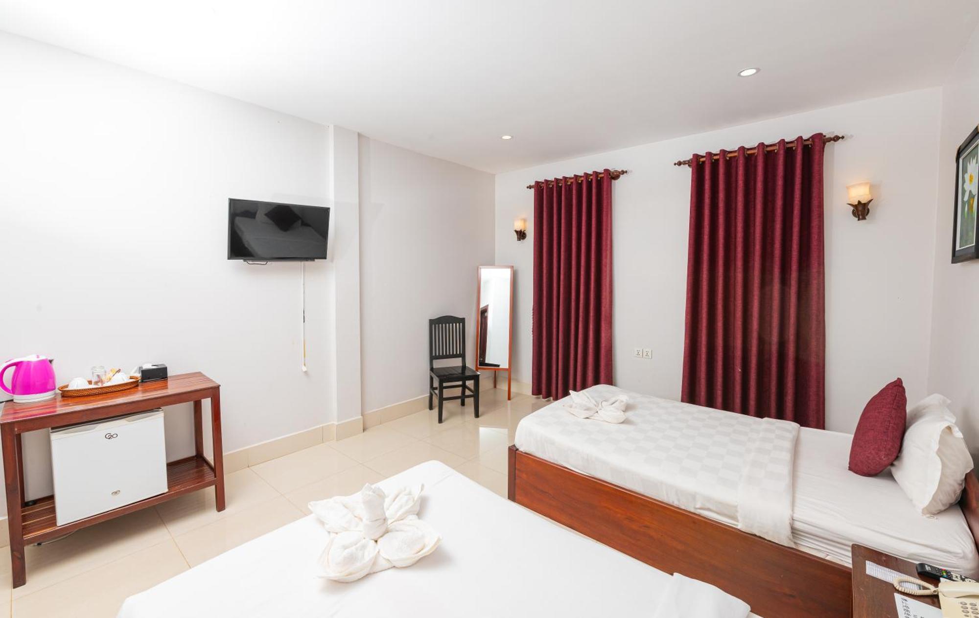 Damnak Soksan Hotel Ciudad de Siem Riep Exterior foto