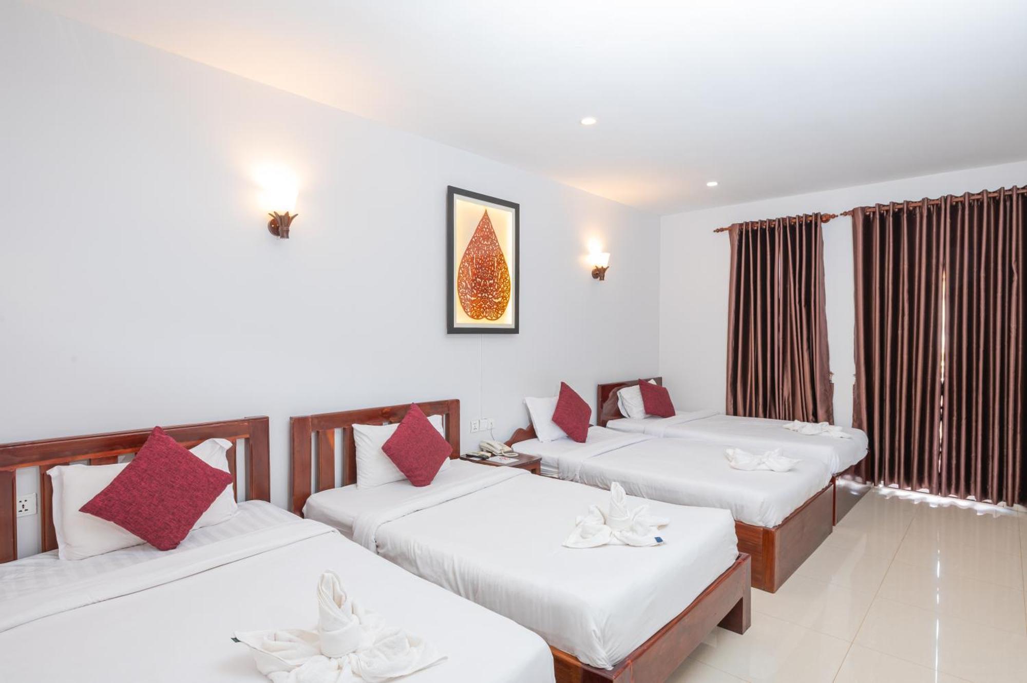 Damnak Soksan Hotel Ciudad de Siem Riep Exterior foto