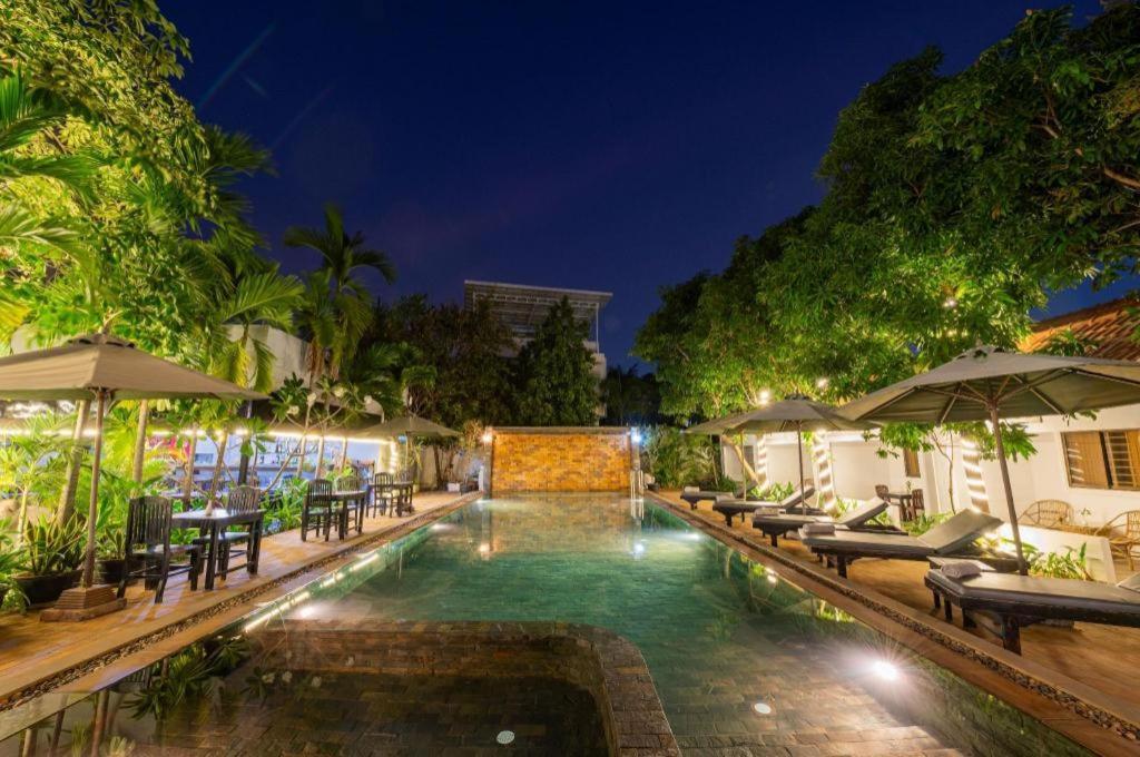 Damnak Soksan Hotel Ciudad de Siem Riep Exterior foto